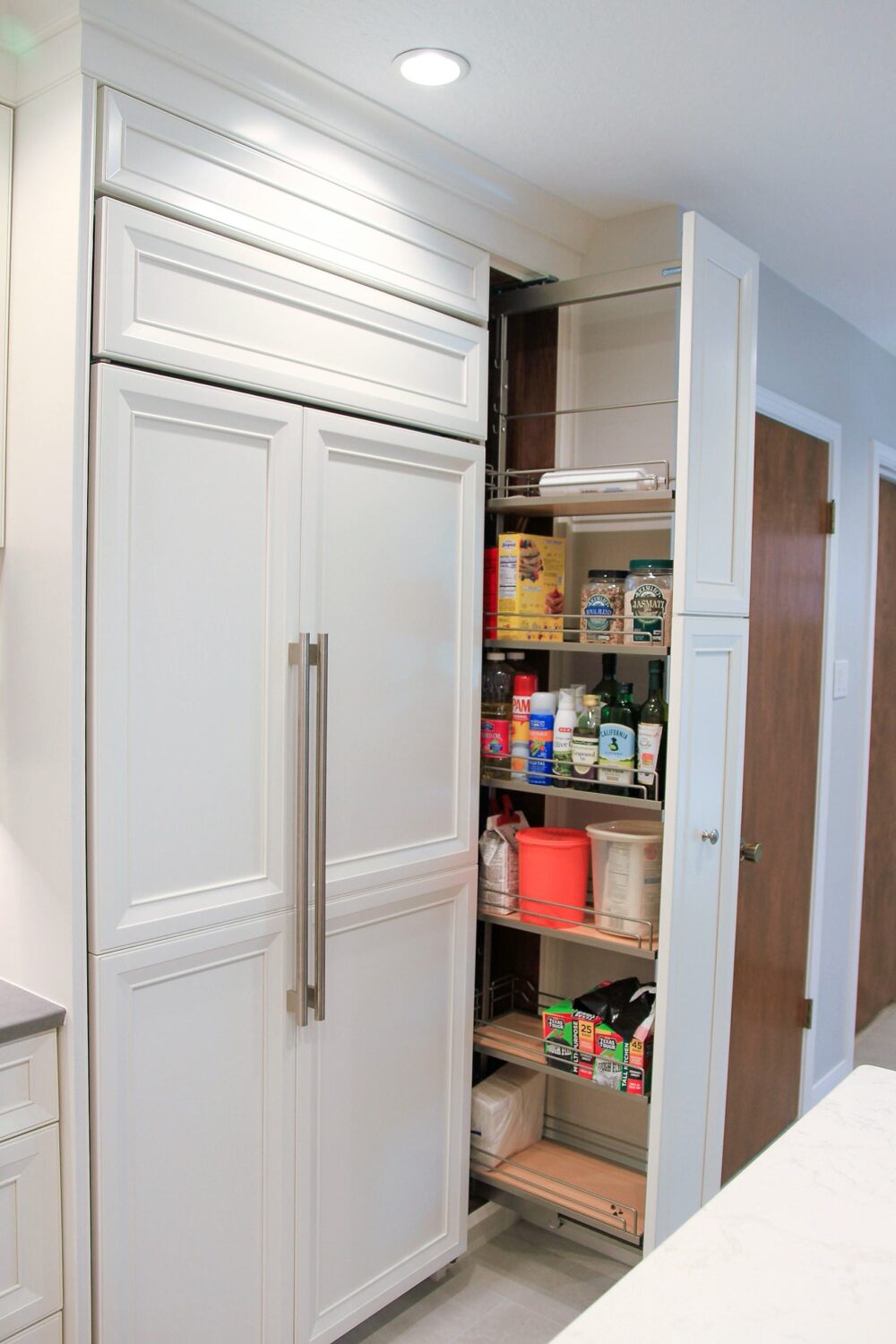 Walnut and White Gourmet Kitchen | Bay Area Kitchens