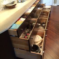 A mix of shallower and deeper drawers provides convenient, efficient and accessible storage for all you items.