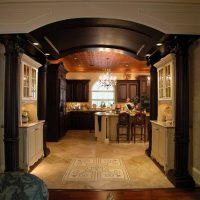 Custom Kitchen Cabinet Designs in Houston TX
Four solid cherry columns and two custom furniture pieces welcome you into this gorgeous kitchen in Bay Oaks. custom designed kitchen