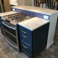 luxury kitchen appliances in remodeled kitchen