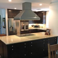 Vent-A-Hood island hood tops a 36